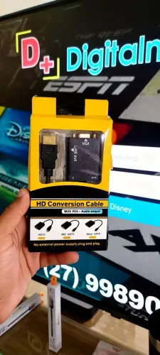 Conversor HDMI Para VGA Monitor Tv Box