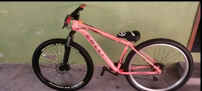 Bike Colli cor laranja(olhar a descrição)