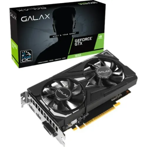 Placa de Video Nvidea GTX 1650 4GB GALAX GDDR6 Funcionando Corretamente