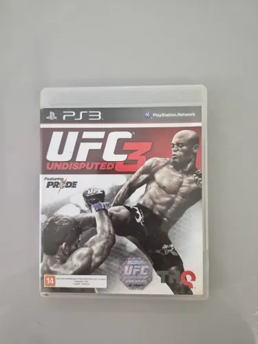 UFC 3 mídia física ps3