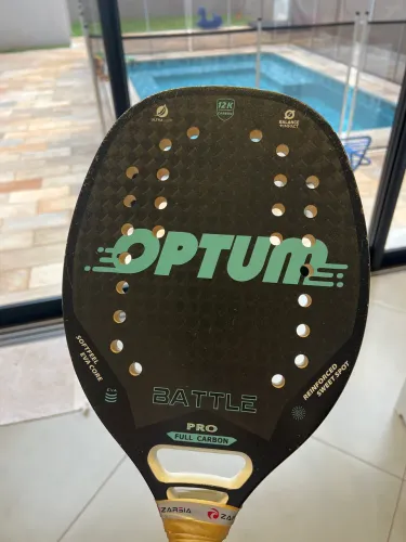 Linda raquete de beach tennis