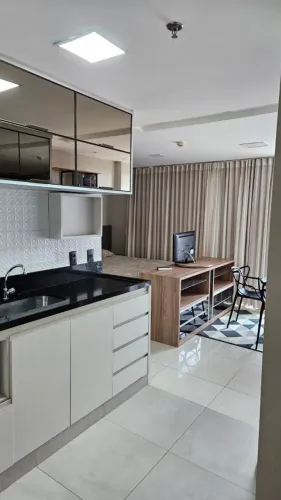 Apartamento 1 Quarto - DF Plaza - Mobiliado - 19º Andar - Nascente