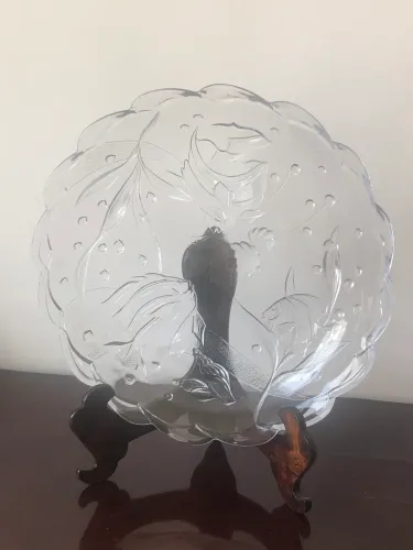 Prato de Cristal para Bolo