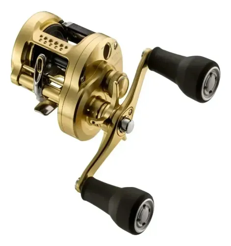 Carretel Carretilha Shimano Calcutta Conquest Md 401 Xglh Esquerdo