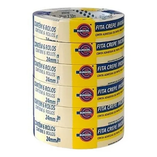 Fita crepe 24mm x 50m. 150R$