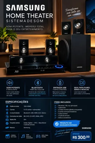 HOME THEATER SAMSUNG