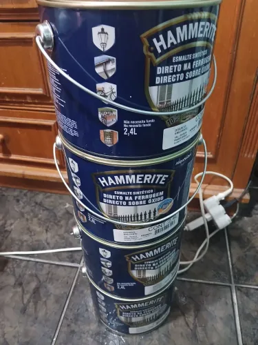 Tinta rammerite branco PROMOÇÃO 4 lata de 2.4L