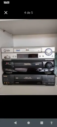 Vendo 3  video cassete excelentes 