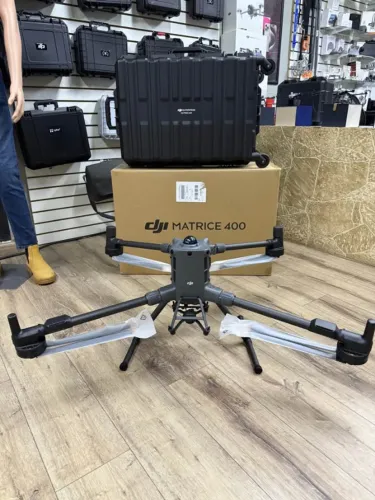 Drone DJI Matrice 400 RTK Lidar Cinza 3 Baterias Novo Garantia Homologado