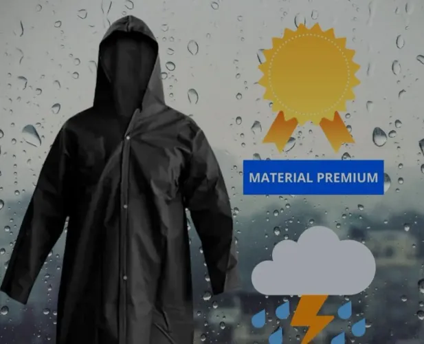 Capa de chuva tamanho G 