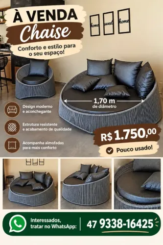 Chaise confortável