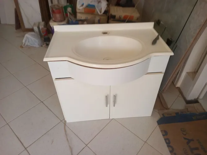 Armário banheiro com pia