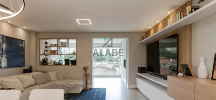 Apartamento à venda no Brooklin, 89 m, 2 quartos , sendo 1 suíte , 2 vagas , varanda gourm