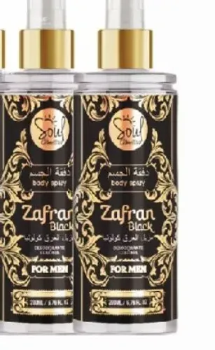 Kit 02 body zafran black - entrega grátis 