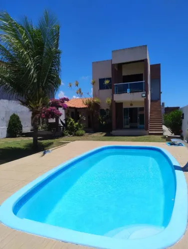 Linda casa 3/4 com piscina em Barra do Jacuípe