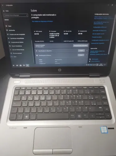 Notebook HP Probook 640 G2 | Core i5 | 256GB SSD | 8GB DDR4 | 14"