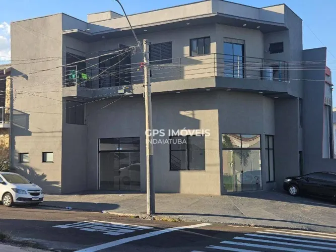 Salão comercial com 157,66 m² para locação no bairro Campo Bonito em Indaiatuba/SP.