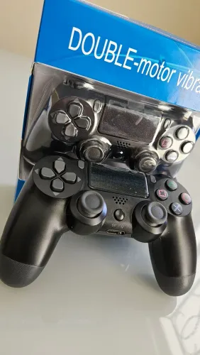 Controle Joystick Sem Fio Bluetooth para Celular, PC e PS4 - Novo