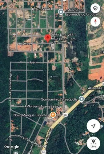 Lote/Terreno Residencial de 300 m²