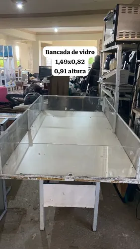 Bancada de vidro