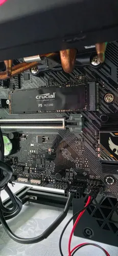 SSD Crucial P5 1TB, M.2 NVMe, Leituras: 3400Mb/s e Gravações: 3000Mb/s