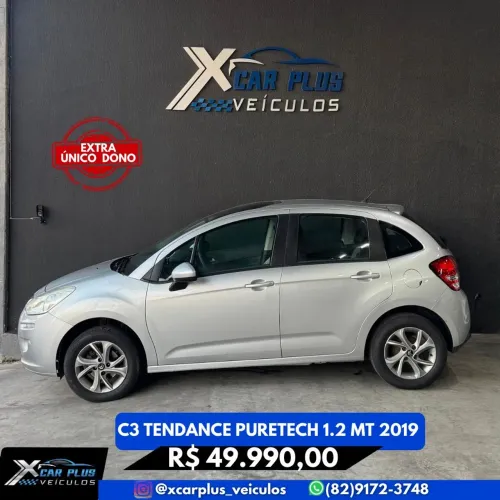 Citroen C3 Tendance Pure Tech 1.2 Flex 12V Mec. 2019