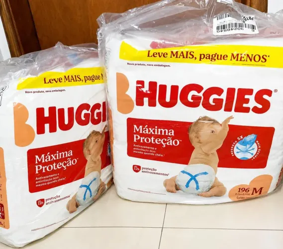 Fralda Huggies Supreme Care 197 unidades