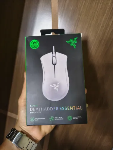 Vende novo lacrado Mouse Razer DeathAdder Essential White Edition
