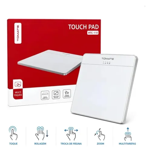 Touchpad Bluetooth Multitoque Notebook Mac Windows