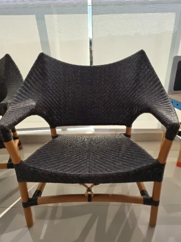 Cadeiras Saccaro Linha Yamakawa Contemporary Rattan