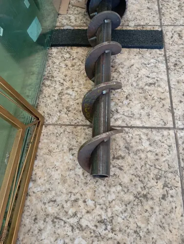 Rosca de material para extrusora 