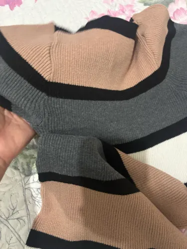 Vestido tricô modal 