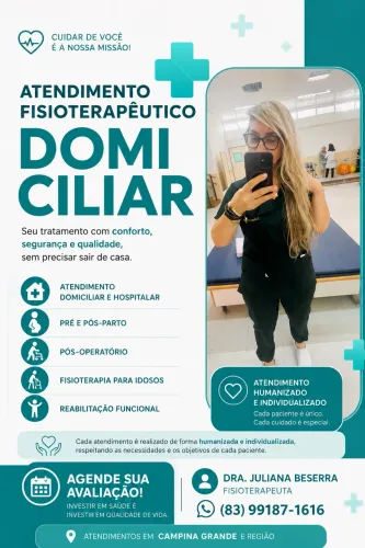 Atendimento Fisioterapêutico Domiciliar