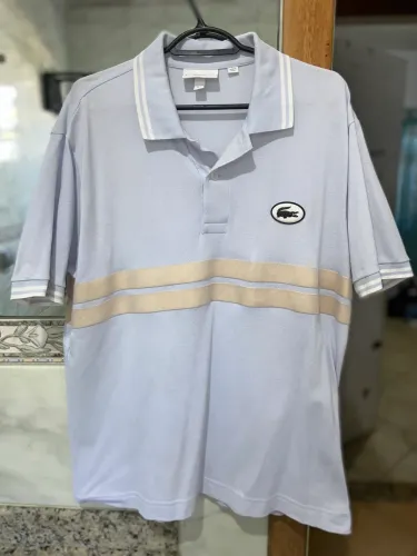 Polo Lacoste Azul - Nova