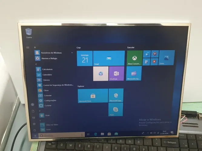 Tela LCD 15" HannStar HSD150PX14-A02 para Notebook (Usada/Testada)