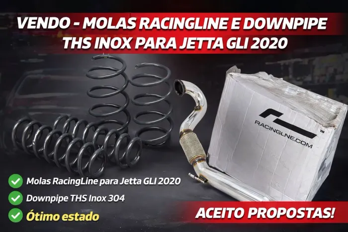 ? - MOLAS RACINGLINE + DOWNPIPE THS INOX PARA JETTA GLI?