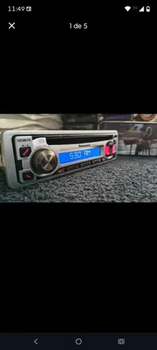 Rádio Panasonic com Bluetooth