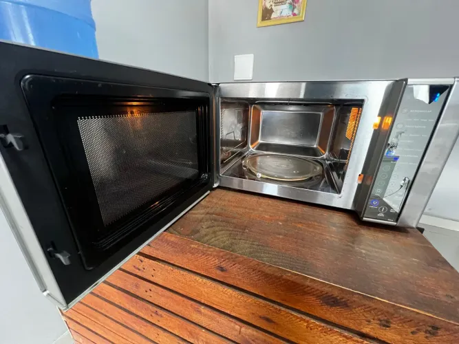Microondas Electrolux Todo De Inox