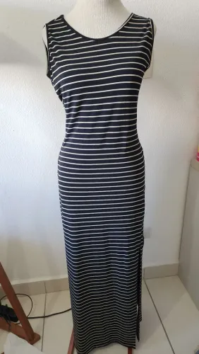 Vestido longo malha ( retirada ou envio)