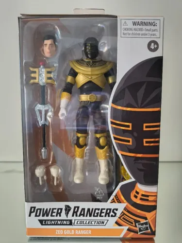Figure Power Rangers Zeo Gold Ranger (Ranger Dourado Zeo) lacrado, Lightning Collection