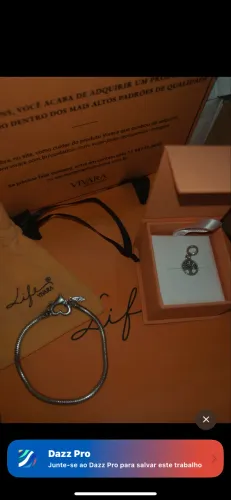 Pulseira vivara e berloque original