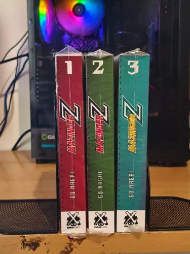 Mangá Mazinger Z do 1 ao 3 Completo