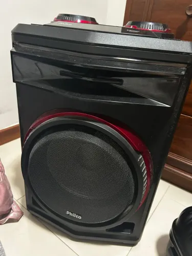 CAIXA DE SOM AMPLIFICADA PHILCO