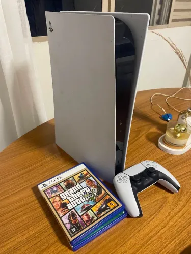 VENDO PS5 COM NOTA FISCAL 3000 MÍDIA FÍSICA