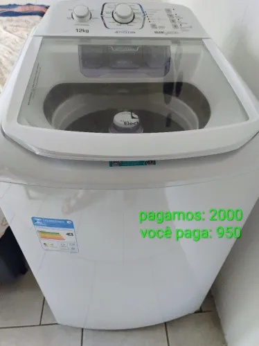 Máquina de lavar Eletrolux 12kg - pouco usada