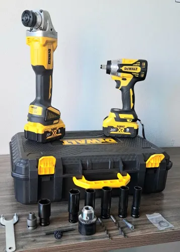 Kit Combo DeWalt 20V XR Novo na Maleta (Nunca Usado) + Nota Fiscal
