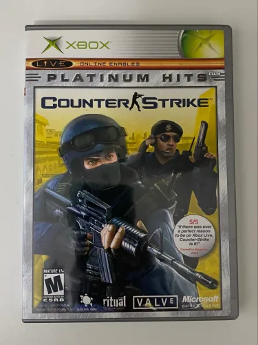 Counter Strike Xbox Midia Fisica - Raro!