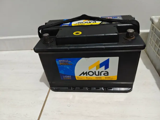 Bateria 75 amperes Moura com garantia valor a base de troca