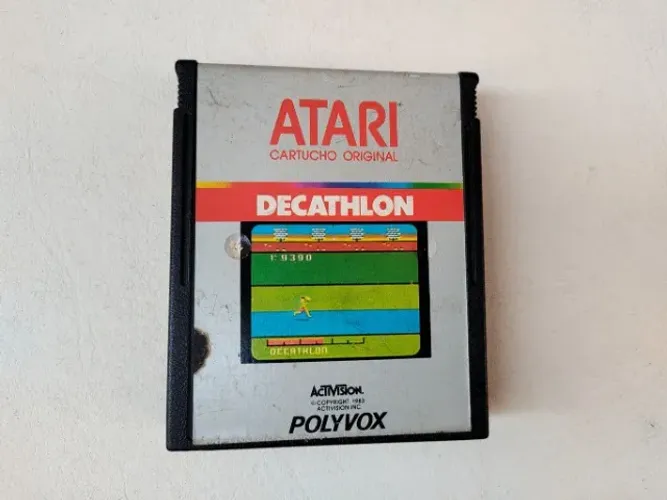 Decathlon - Cartucho Original Polyvox Para Atari 2600
