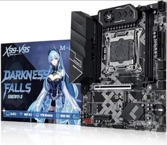 Placa mãe machinist X99 TPM 2.0 passo cartao